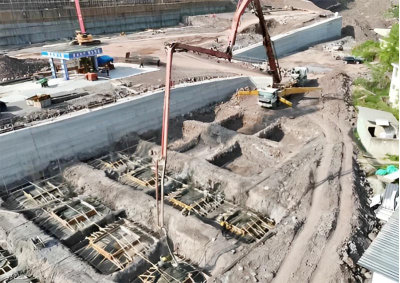 總投資4億元！食品產(chǎn)業(yè)園配套基礎(chǔ)設(shè)施項目施工現(xiàn)場