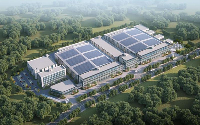 云和首條晶圓產(chǎn)線主廠房封頂，百億級(jí)“芯”引擎全面加速！