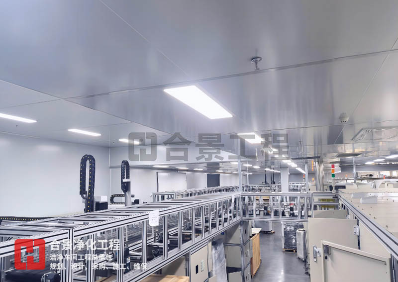 鋰電池?zé)o塵車(chē)間廠(chǎng)房建設(shè)