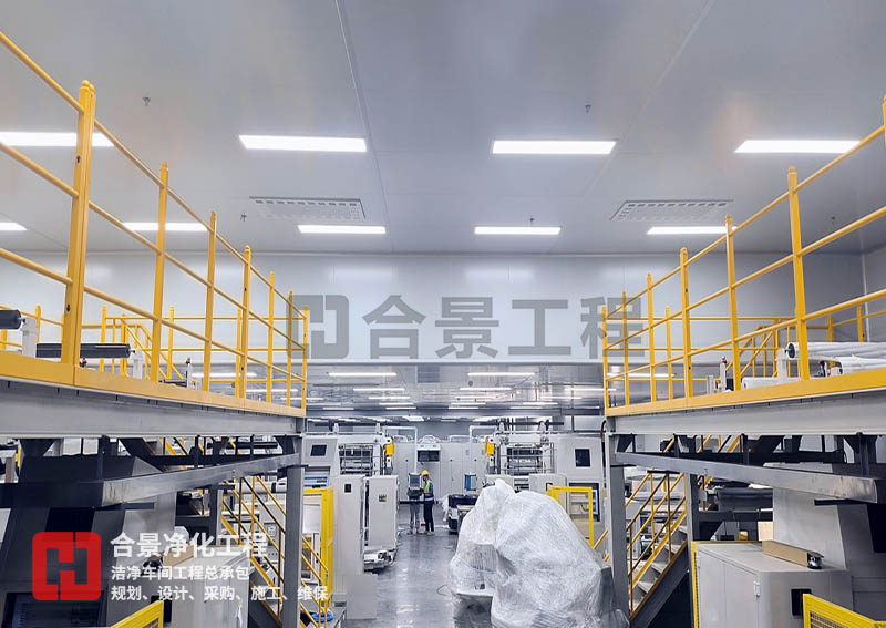 鋰電池?zé)o塵車(chē)間廠(chǎng)房建設(shè)