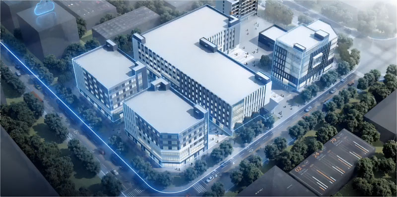 恒泰科技潔凈項目鳥瞰圖 恒泰科技潔凈項目鳥瞰圖