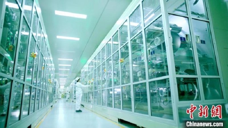 圖為資料圖，海辰儲能M1生產(chǎn)線。?曾欣平供圖